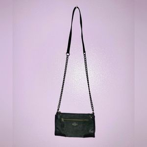 Suede Coach Mickie Crossbody